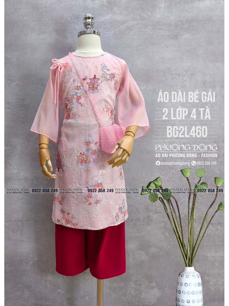 Áo Dài Cách Tân Bé Gái BG2L460